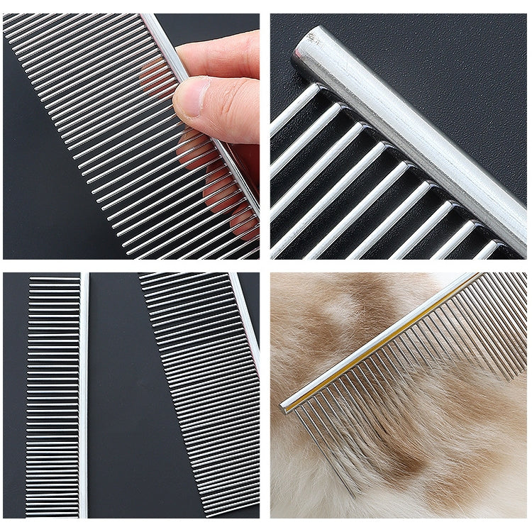 Pet Beauty Comb Double Density Toothed Comb Fluffy Hair, 19cm x 1