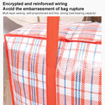 Woven Bags Moving Bags Packing Bags Dustproof and Moistureproof Quilt Storage Bag, 48x32x24cm, 58x42x24cm, 68x50x24cm, 78x55x24cm, 88x50x30cm