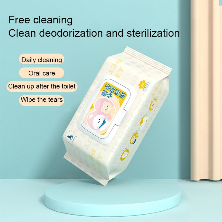 Pet Cleaning Wet Wipes for Cat Dog Cleaning Body, 80pcs x 1