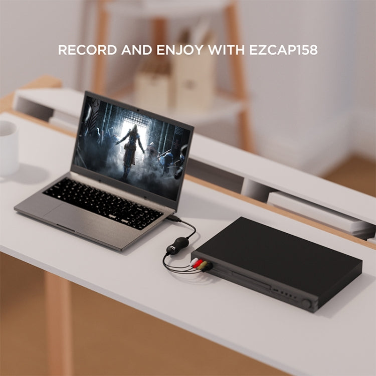بطاقة التقاط فيديو USB2.0 UVC بدون تعريف Ezcap 158A، Ezcap 158A
