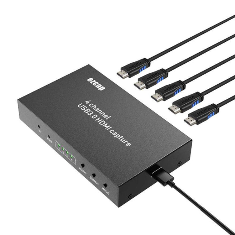 بطاقة التقاط ألعاب فيديو متعددة القنوات HDMI إلى USB 3.0 بأربعة قنوات Ezcap 264M، Ezcap 264M