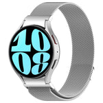Button Style Milan Magnetic Metal Watch Band, For Samsung Galaxy Watch 6