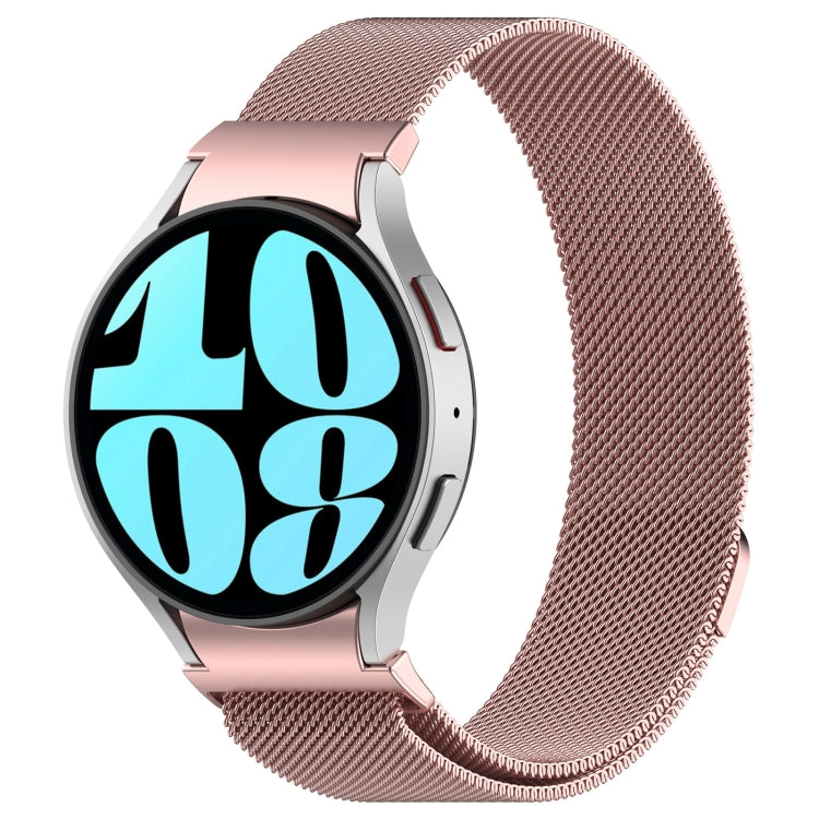 Button Style Milan Magnetic Metal Watch Band, For Samsung Galaxy Watch 6