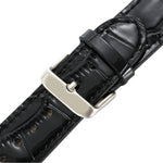 Crocodile Texture Leather Wrist Strap, For Apple Watch Series 7 45mm / 6 & SE & 5 & 4 44mm / 3 & 2 & 1 42mm, For Apple Watch Ultra 49mm / Series 8&7 45mm / SE 2&6&SE&5&4 44mm / 3&2&1 42mm, For Apple Watch Series 8&7 41mm / SE 2&6&SE&5&4 40mm / 3&2&1 38...