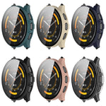 PC + Tempered Glass Film Integrated Watch Case, For Garmin Venu 3S, For Garmin Venu 3