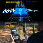 Ulefone Armor 24, Rugged Phone, Side Fingerprint, 22000mAh, 6.78 inch Android 14 MediaTek Helio G96 Octa Core, Network: 4G, NFC, Armor 24