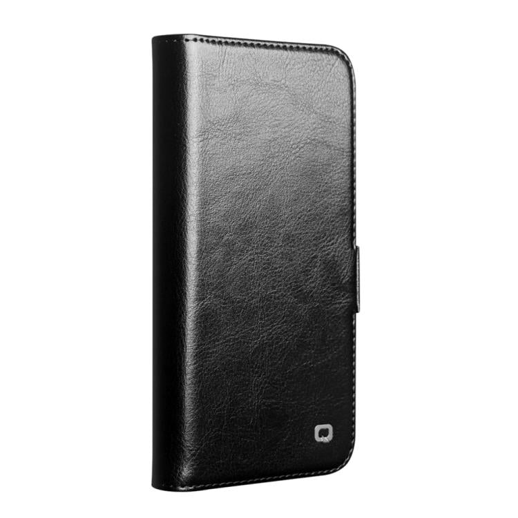 QIALINO Classic 103 Buckle Genuine Leather Phone Case, For iPhone 17e / 16e, For iPhone 17 Pro Max, For iPhone 17 Pro, For iPhone 17, For iPhone Air, For iPhone 15 Pro Max, For iPhone 15 Plus