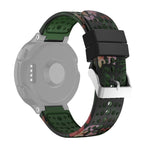 For Gaemin Forerunner 220 / 230 / 235 / 735XT / S20 Printing Silicone Replacement Wrist Strap Watchband
