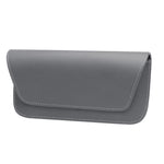 3064 Napa Texture Leather Car Glasses Storage Bag, 3064 (Black), 3064 (Grey), 3064 (Brown)