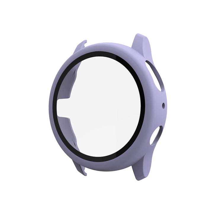غطاء حماية من PC مع فيلم زجاج مقسى، لساعات Samsung Galaxy Watch Active 2 مقاس 40 مم، لساعات Samsung Galaxy Watch Active 2 مقاس 44 مم