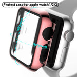 Full Coverage Plating TPU Case, For Apple Watch Series 3 & 2 & 1 38mm, For Apple Watch Series 3 & 2 & 1 42mm, For Apple Watch Series 5 & 4 40mm, For Apple Watch Series 5 & 4 44mm