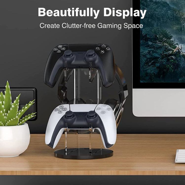 Support de bureau YX029 pour casque et manette de jeu PS4/PS5