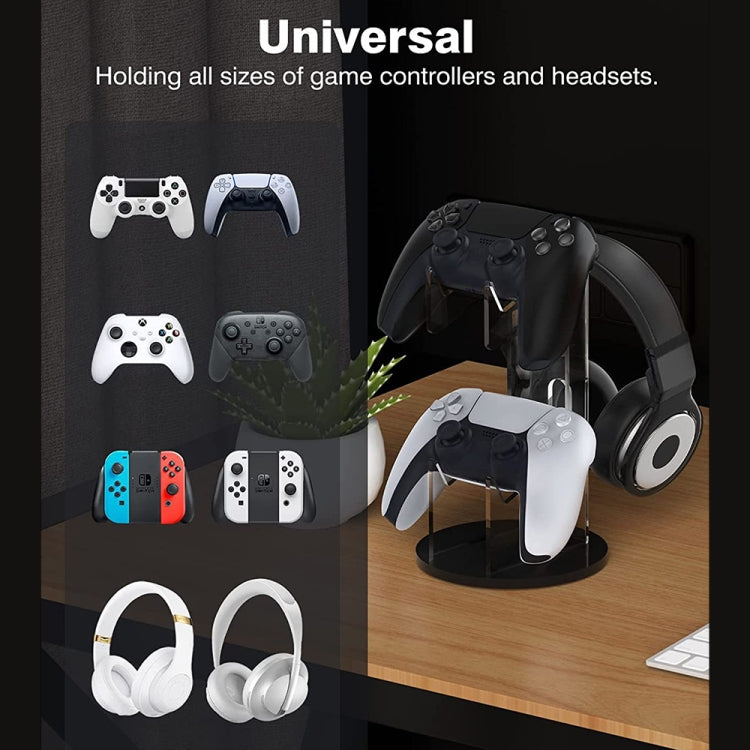 Support de bureau YX029 pour casque et manette de jeu PS4/PS5