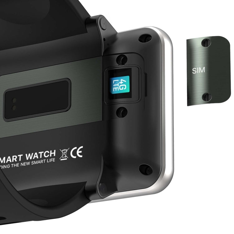 DM100 2.86 inch IPS Full Screen Smart Sport Watch, Support Independent Card Insertion / Multiple Sports Modes / Heart Rate Monitoring / Step Counting, RAM 1GB+ROM 16GB, RAM 3GB+ROM 32GB