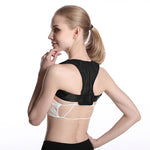 Anti-kyphosis Correction Belt Invisible Artifact For Sitting Posture, Style: Correction Belt + Shoulder Strap, S, M, L, XL