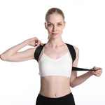 Anti-kyphosis Correction Belt Invisible Artifact For Sitting Posture, Style: Correction Belt + Shoulder Strap, S, M, L, XL
