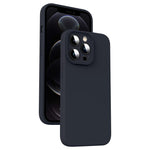 Microfiber Liquid Silicone Shockproof Phone Case, For iPhone 12, For iPhone 12 Pro Max, For iPhone 12 Pro