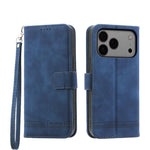 Dierfeng Dream Line TPU Hybrid PU Leather Phone Case, For iPhone 17 Pro Max, For iPhone 17 Pro, For iPhone 17, For iPhone Air, For iPhone 16e, For iPhone 16 Pro Max, For iPhone 16 Pro, For iPhone 16 Plus