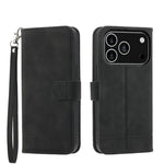 Dierfeng Dream Line TPU Hybrid PU Leather Phone Case, For iPhone 17 Pro Max, For iPhone 17 Pro, For iPhone 17, For iPhone Air, For iPhone 16e, For iPhone 16 Pro Max, For iPhone 16 Pro, For iPhone 16 Plus