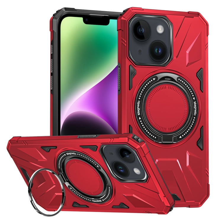 MagSafe Magnetic Shockproof Phone Case with Ring Holder, For iPhone 14 Plus, For iPhone 14/13, For iPhone 14 Pro, For iPhone 14 Pro Max, For iPhone 13 Pro Max, For iPhone 13 Pro