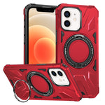 MagSafe Magnetic Shockproof Phone Case with Ring Holder, For iPhone 12/12 Pro, For iPhone 12 Pro Max, For iPhone 11