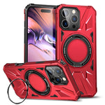 MagSafe Magnetic Shockproof Phone Case with Ring Holder, For iPhone 17 Pro Max, For iPhone 17 Pro, For iPhone 17, For iPhone Air, For iPhone 16 Pro Max, For iPhone 16 Pro