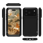 LOVE MEI Metal Shockproof Life Waterproof Dustproof Phone Case, For iPhone 17 Pro Max, For iPhone 17 Pro, For iPhone 17, For iPhone 16 Pro Max, For iPhone 16 Pro, For iPhone 16, For iPhone 15 Pro Max, For iPhone 15 Pro