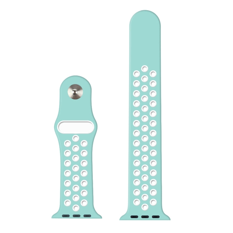 Sport Silicone Watchband Standard Edition, For Apple Watch Series 7 41mm / 6 & SE & 5 & 4 40mm / 3 & 2 & 1 38mm, For Apple Watch Ultra 49mm / Series 8&7 45mm / SE 2&6&SE&5&4 44mm / 3&2&1 42mm