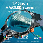 K59 IP67 BT5.0 1.43inch Smart Watch Support Voice Call / Sleep Detection