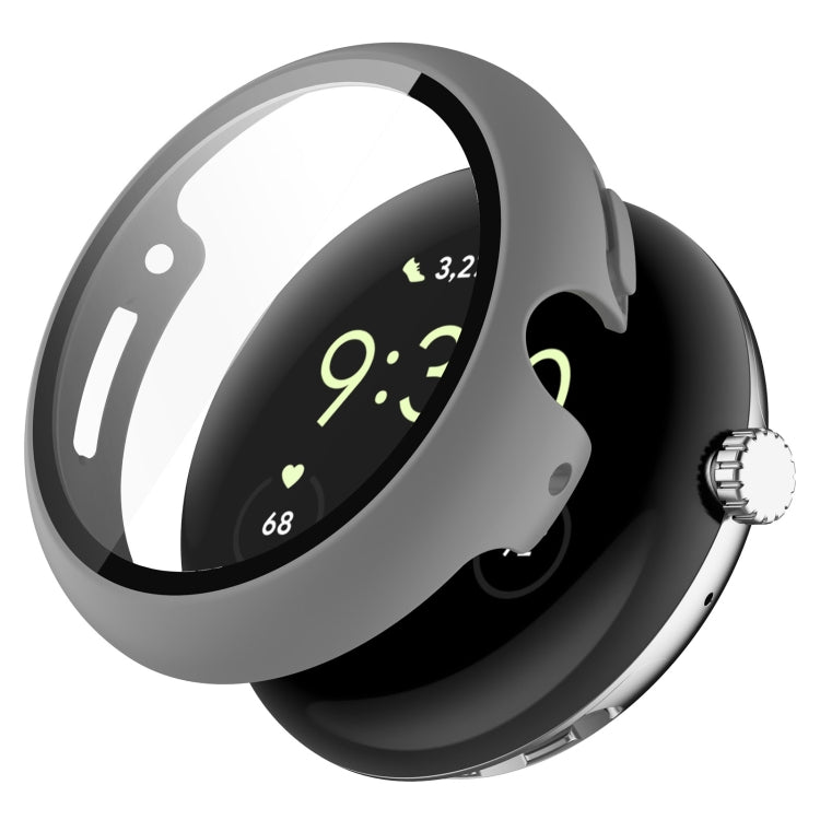 PC + Tempered Film Integrated Watch Protective Case, For Google Pixel Watch 2