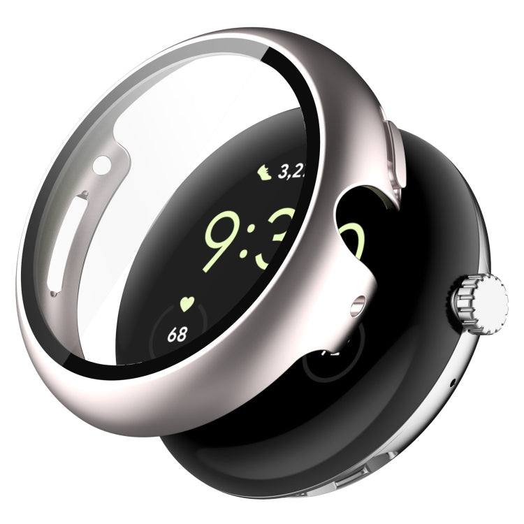 PC + Tempered Film Integrated Watch Protective Case, For Google Pixel Watch 2