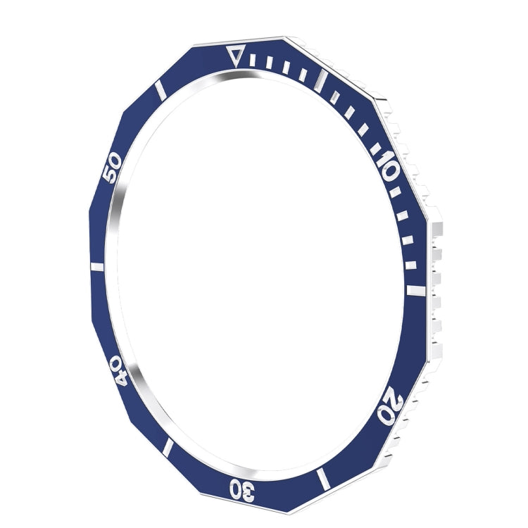 Solid Color Watch Time Steel Bezel Ring, For Samsung Galaxy Watch6 Classic 47mm R960, For Samsung Galaxy Watch6 Classic 43mm R950