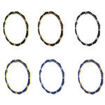 Solid Color Watch Time Steel Bezel Ring, For Samsung Galaxy Watch6 Classic 47mm R960, For Samsung Galaxy Watch6 Classic 43mm R950