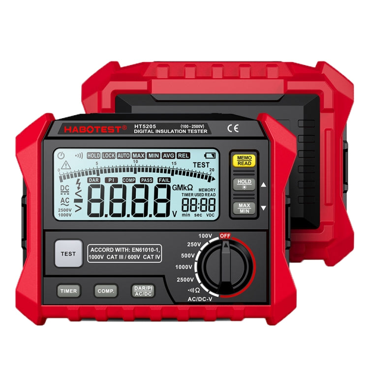 جهاز اختبار مقاومة العزل HABOTEST HT5205، HT5205