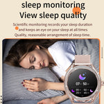 V66 1.28inch BT5.0 Smart Watch Support Heart Rate/ Sleep Detection, Silicone Strap