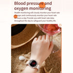 V66 1.28inch BT5.0 Smart Watch Support Heart Rate/ Sleep Detection, Silicone Strap