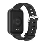 Mijobs Flat Hole Breathable Silicone Watch Band, For Xiaomi Band 10 Pro / Redmi Watch 6 / 5