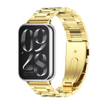 Mijobs Three Beads Stainless Steel Watch Band, For Xiaomi Band 10 Pro / Redmi Watch 6 / 5