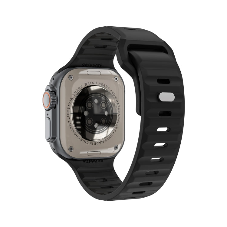 iW9 Ultra 2.04 inch Screen Smart Call Watch, BT Call / Heart Rate / Blood Pressure / Blood Oxygen