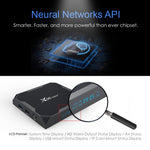X96 max+ 4K Smart TV Box with Remote Control, Android 9.0, Amlogic S905X3 Quad-Core Cortex-A55,2GB+16GB, Support LAN, AV, 2.4G/5G WiFi, USBx2,TF Card,, EU Plug, UK Plug, AU Plug