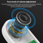 Sonnette sans fil C303B pour la maison individuelle avec affichage numérique de la température et télécommande pour personnes âgées