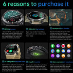 K56 Pro 1.39 inch Smart Steel Strap Wristband Support Heart Rate Monitoring / Blood Pressure Monitoring, Steel Strap (Black Milanese), Steel Strap (Black Three Strains), Steel Strap (Black Bamboo Joint)