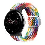 سوار ساعة بحلقة نايلون مع إبزيم مغناطيسي، لساعة Google Pixel 4 / 3 / 2 / 1 بحجم 41 مم