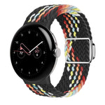 سوار ساعة بحلقة نايلون مع إبزيم مغناطيسي، لساعة Google Pixel 4 / 3 / 2 / 1 بحجم 41 مم