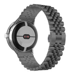 Seven Beads Stainless Steel Metal Watch Band, For Google Pixel Watch 4 / 3 / 2 / 1 41mm