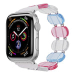 سوار ساعة من الراتنج المرن، لسلسلة Apple Watch SE بمقاس 40 مم، لسلسلة Apple Watch SE بمقاس 44 مم، لسلسلة Apple Watch 6 بمقاس 40 مم، لسلسلة Apple Watch 6 بمقاس 44 مم، لسلسلة Apple Watch 5 بمقاس 44 مم، لسلسلة Apple Watch 5 بمقاس 40 مم