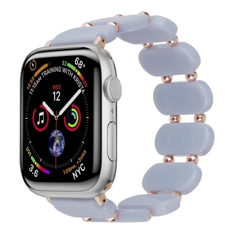 سوار ساعة من الراتنج المرن، لسلسلة Apple Watch SE بمقاس 40 مم، لسلسلة Apple Watch SE بمقاس 44 مم، لسلسلة Apple Watch 6 بمقاس 40 مم، لسلسلة Apple Watch 6 بمقاس 44 مم، لسلسلة Apple Watch 5 بمقاس 44 مم، لسلسلة Apple Watch 5 بمقاس 40 مم