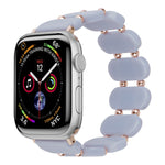Stretch Resin Watch Band, For Apple Watch 42mm, For Apple Watch 38mm
