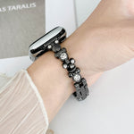 Metal Diamond Bear Chain Watch Band, For Apple Watch Series 4 44mm, For Apple Watch Series 4 40mm, For Apple Watch Series 3 38mm, For Apple Watch Series 3 42mm, For Apple Watch Series 2 42mm, For Apple Watch Series 2 38mm, For Apple Watch 42mm         ...