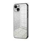 Gradient Glitter Powder Electroplated Phone Case, For iPhone 16 Pro, For iPhone 16 Plus, For iPhone 16, For iPhone 15 Pro Max, For iPhone 15 Pro, For iPhone 15 Plus